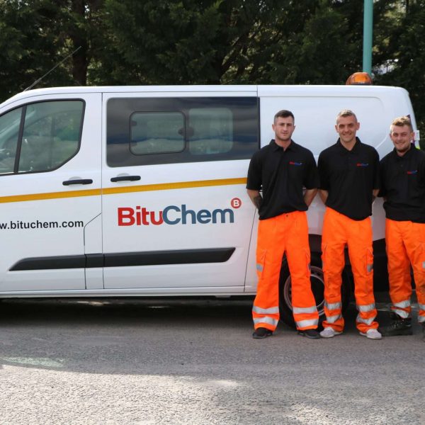BituChem team with van