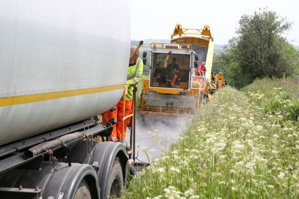 Road Construction Using BituChem Products
