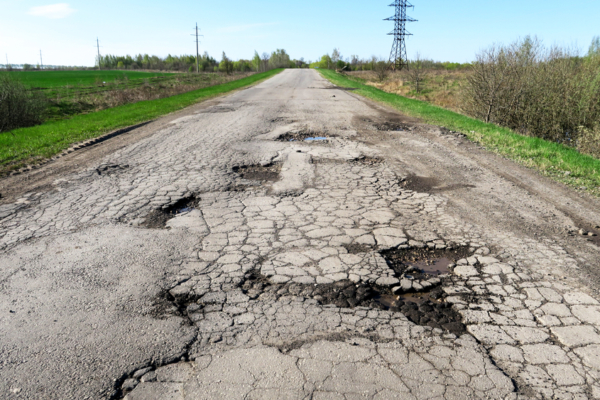 Unsafe Road Potholes